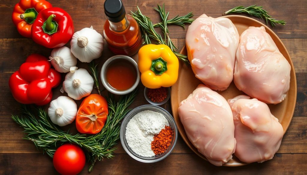 Air Fryer BBQ Chicken Thighs Ingredients