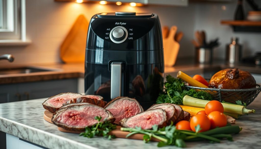 Air Fryer Prime Rib Preparation