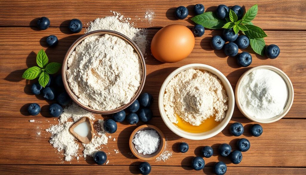 Almond Flour Blueberry Muffins Ingredients