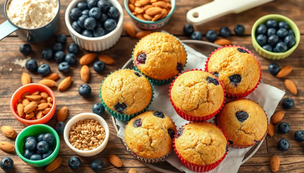 Almond Flour Blueberry Muffins Nutrition Facts