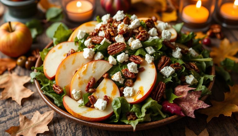 Autumn Harvest Honeycrisp Apple and Feta Salad recipe