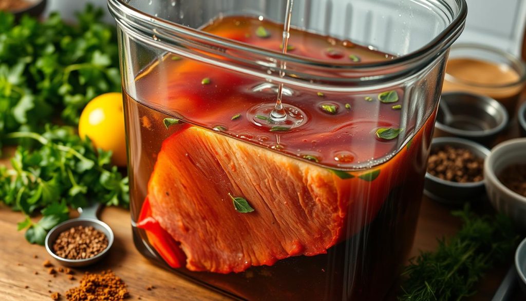 Beef Brisket Brining Process