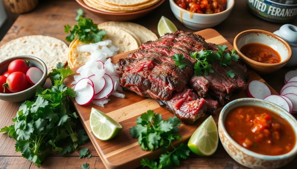 Beef Short Rib Taco Ingredients