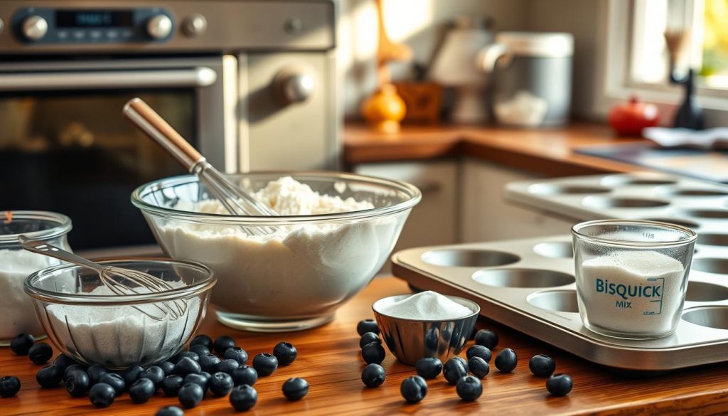 Bisquick Muffin Mix Preparation