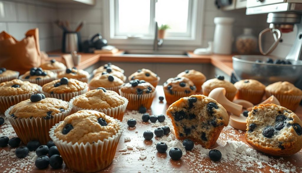 Blueberry Muffin Baking Mistakes