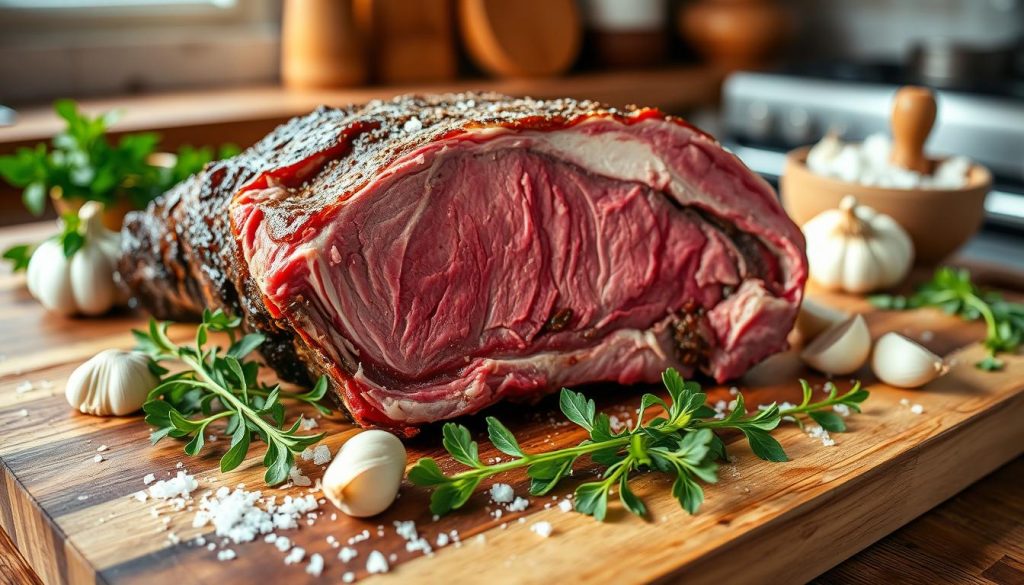 Bone-in Rib Roast Preparation