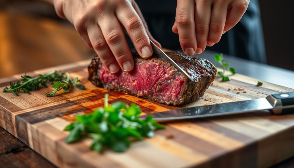 Chuck Eye Steak Slicing Technique