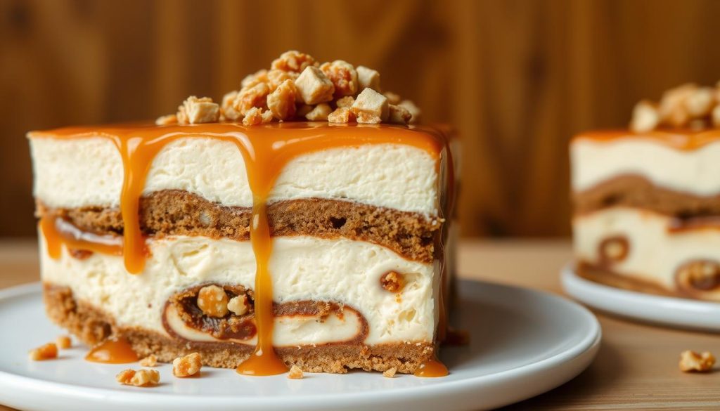 Cinnamon Roll Cheesecake Layers