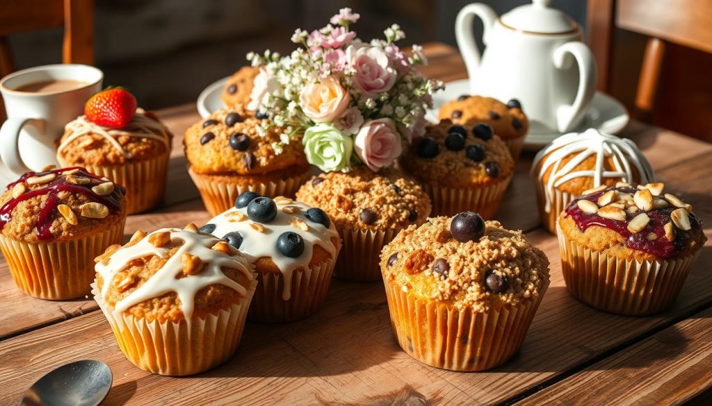 Coffee Cake Muffin Variations