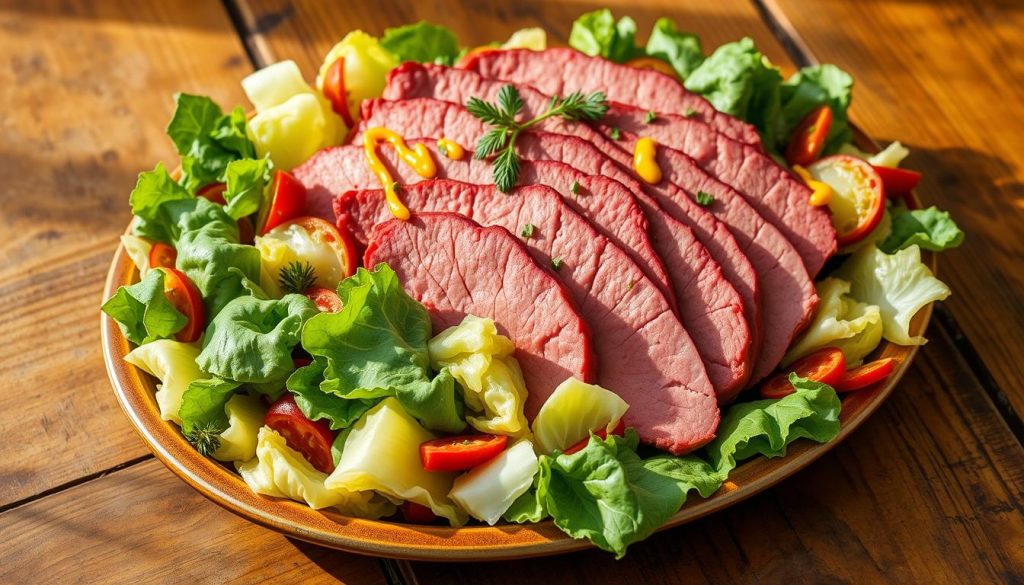 Corned Beef and Cabbage Serving Platter