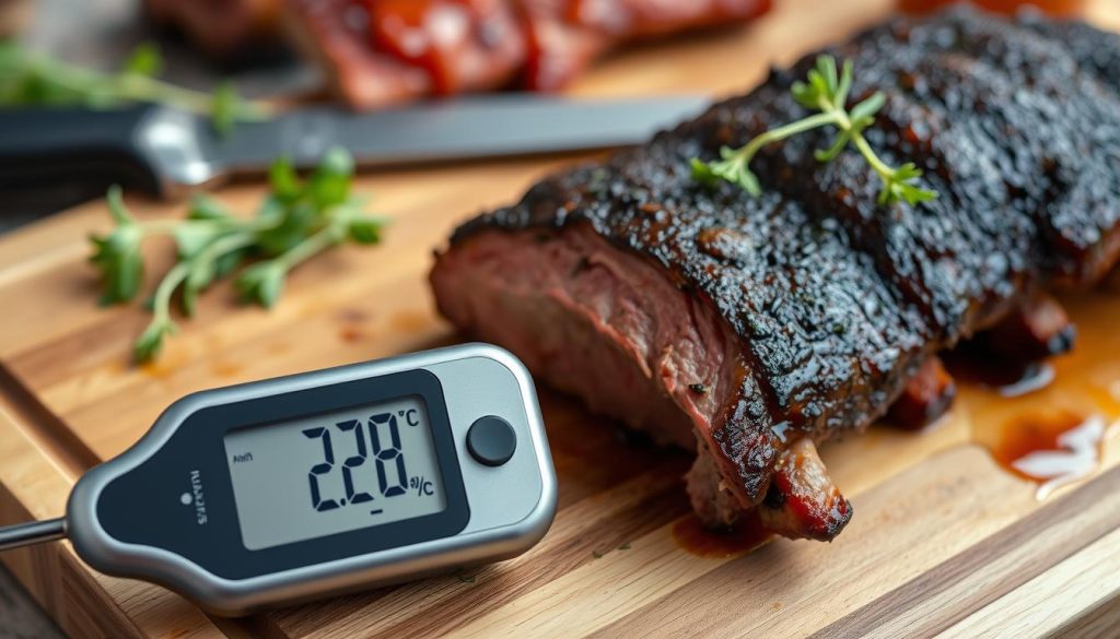 Digital Meat Thermometer for Beef Ribs