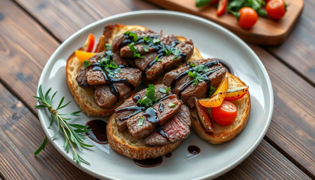 Easy Steak Crostini Recipe