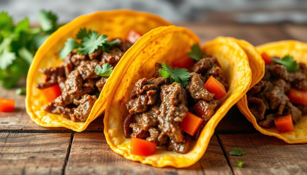 Homemade Beef Taco Shells