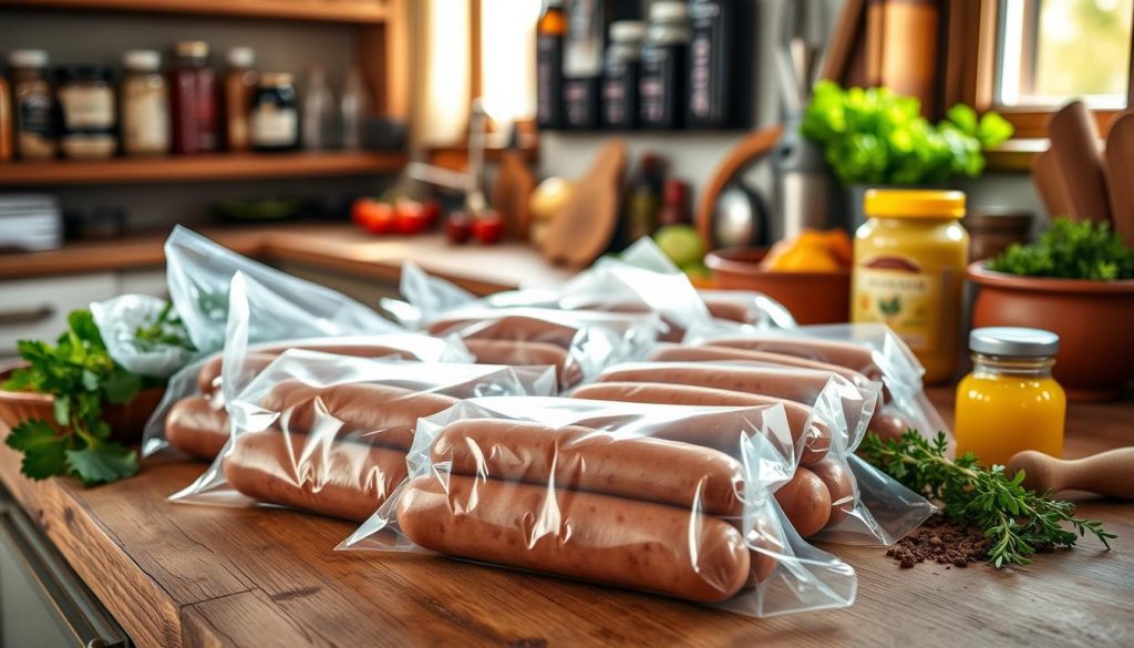 Homemade Breakfast Sausage Storage