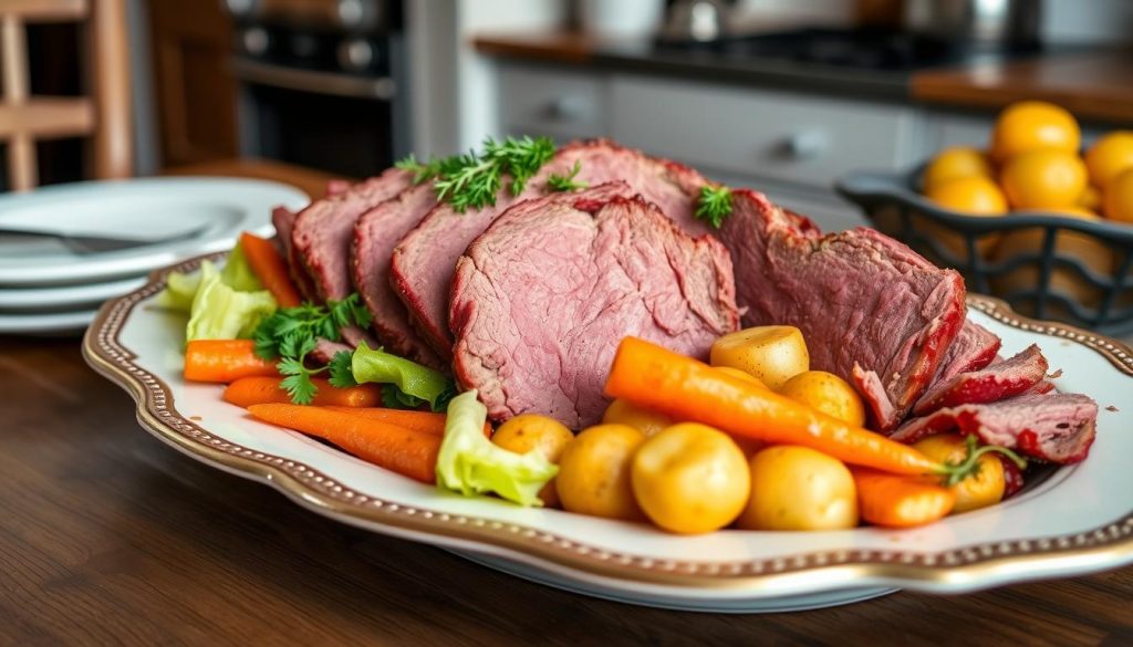 Irish Corned Beef Serving Platter