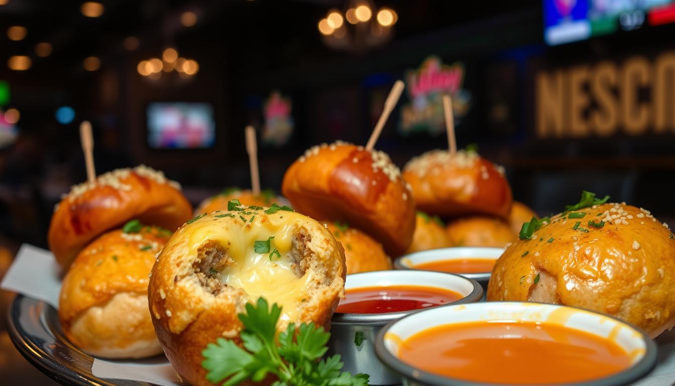 Irresistible Garlic Parmesan Cheeseburger Bombs for Game Day