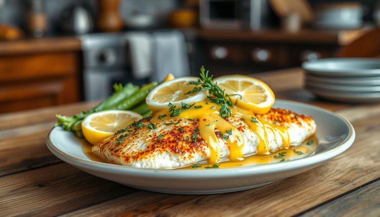 Lemon Butter Baked Tilapia