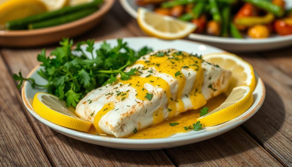 Lemon-Herb Baked Cod