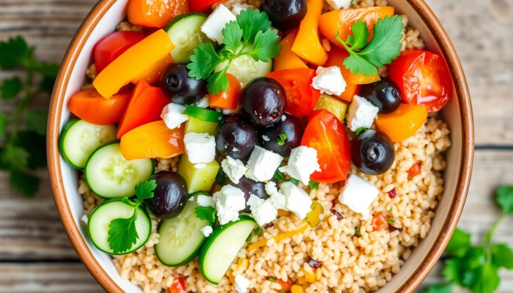 Mediterranean power bowl