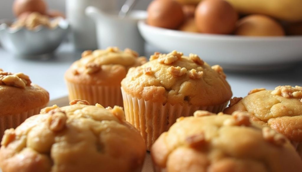 Mini Banana Muffins Texture Techniques