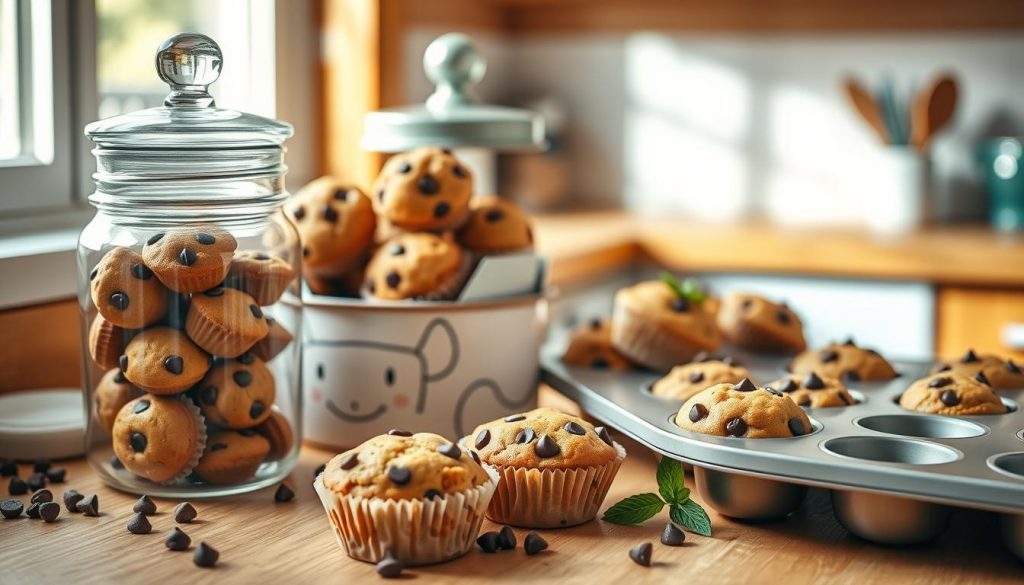 Mini Chocolate Chip Muffins Storage Tips