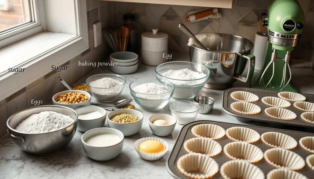 Pistachio Muffin Preparation Steps