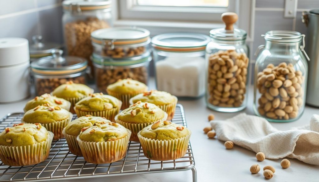 Pistachio Muffins Storage Tips