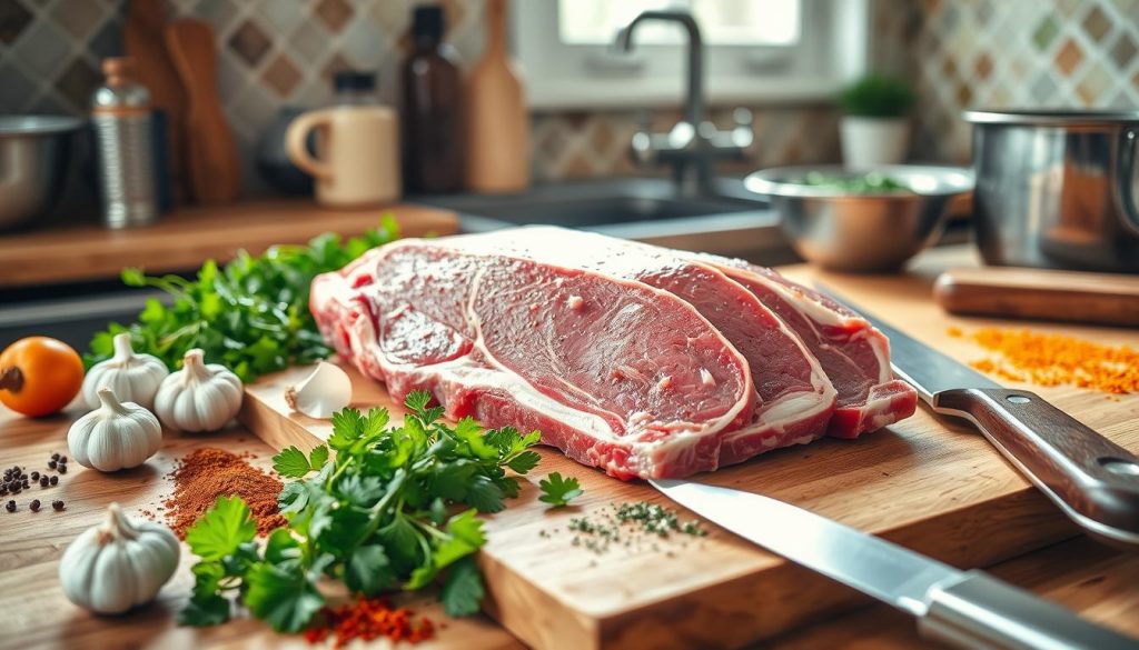 Preparing Beef Ribs for Marinating