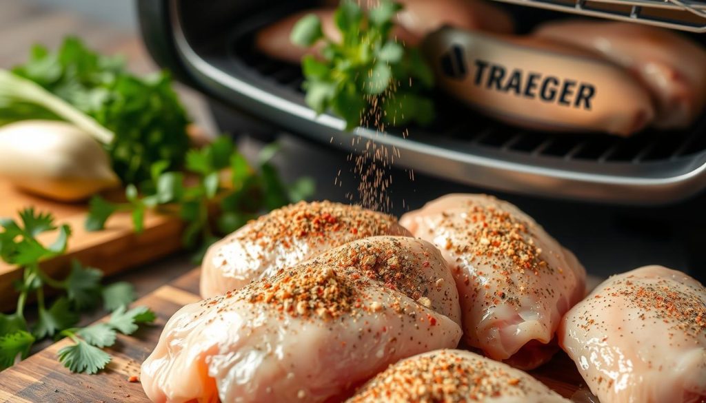 Preparing Chicken Thighs for Smoking