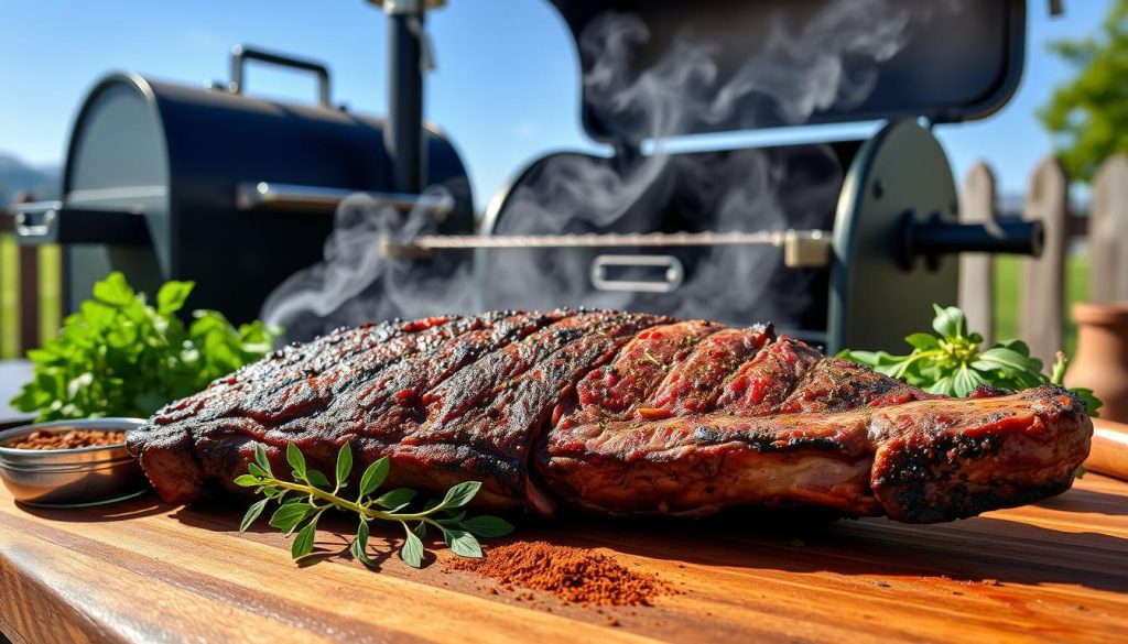 Preparing Smoked Rib Eye Roast