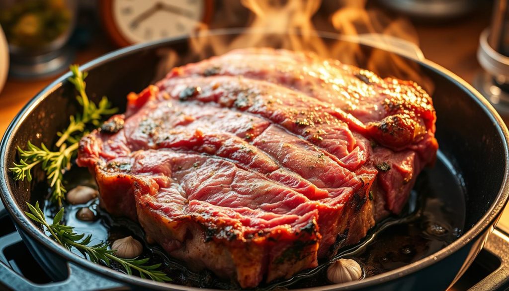 Prime Rib Crust Searing Technique