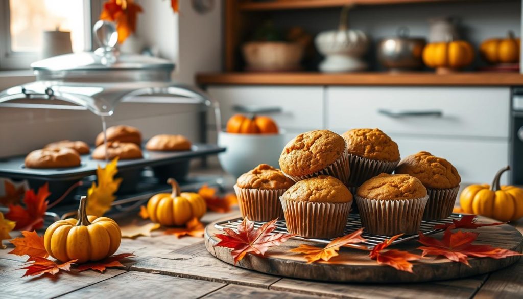 Pumpkin Banana Muffins Storage