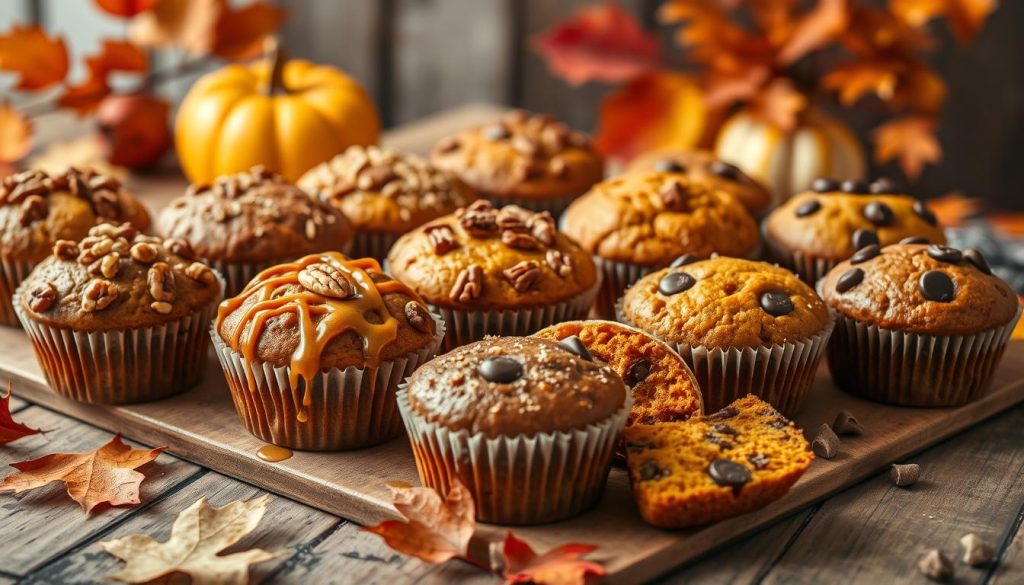 Pumpkin Banana Muffins Variations