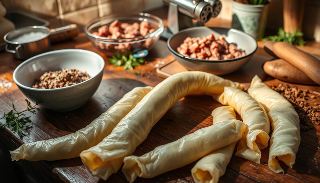 Sausage Casings Preparation