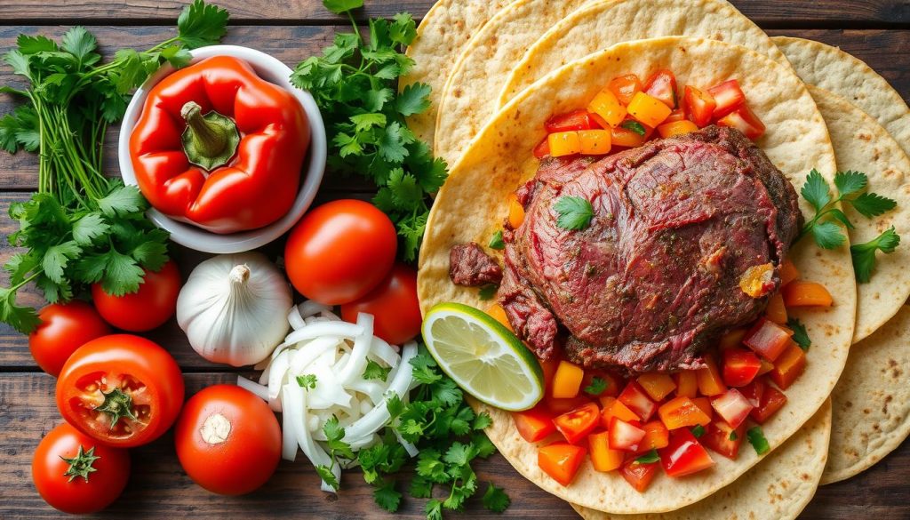 Slow Cooker Beef Tacos Ingredients