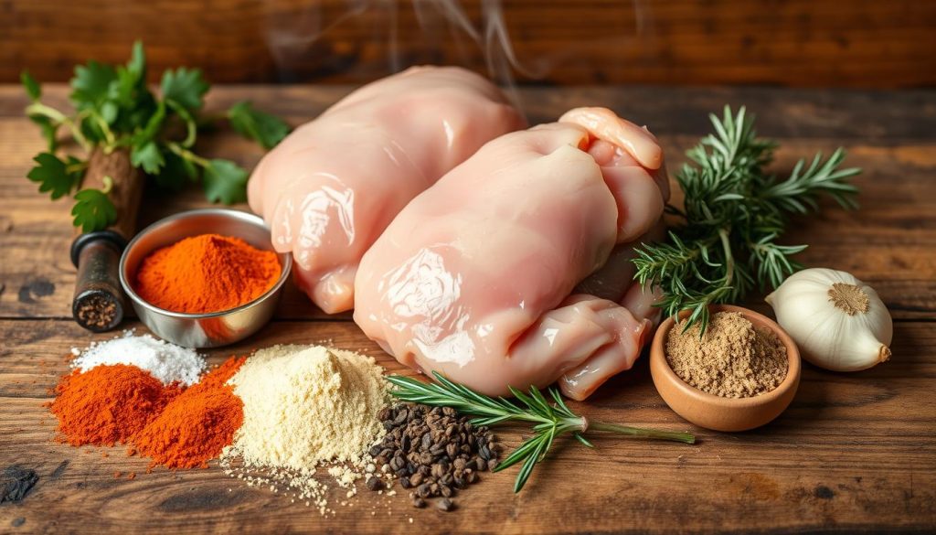 Smoked Chicken Thigh Ingredients