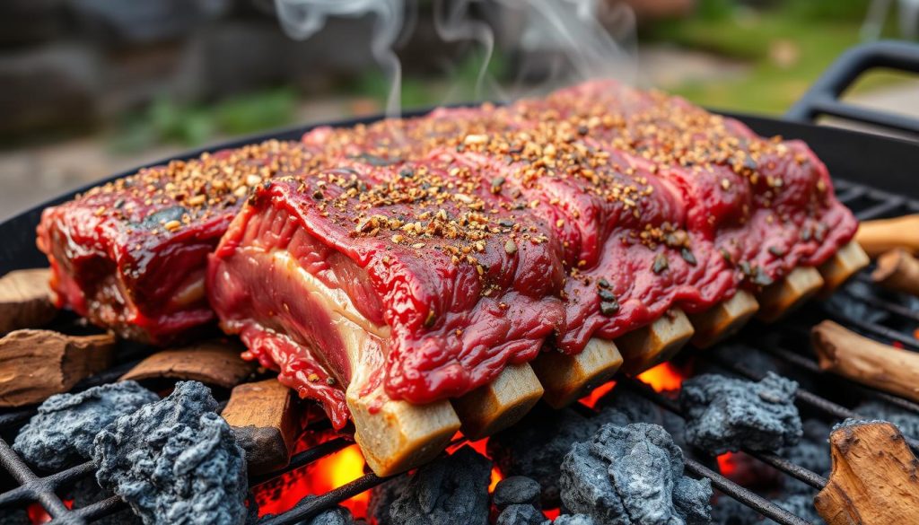 Smoked Short Ribs Smoking Process