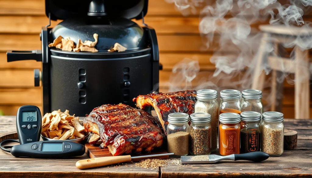 Smoking Equipment for Beef Short Ribs