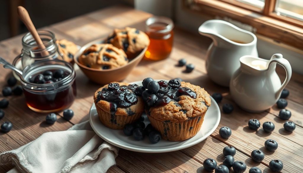 Sourdough Blueberry Muffins Serving Suggestions