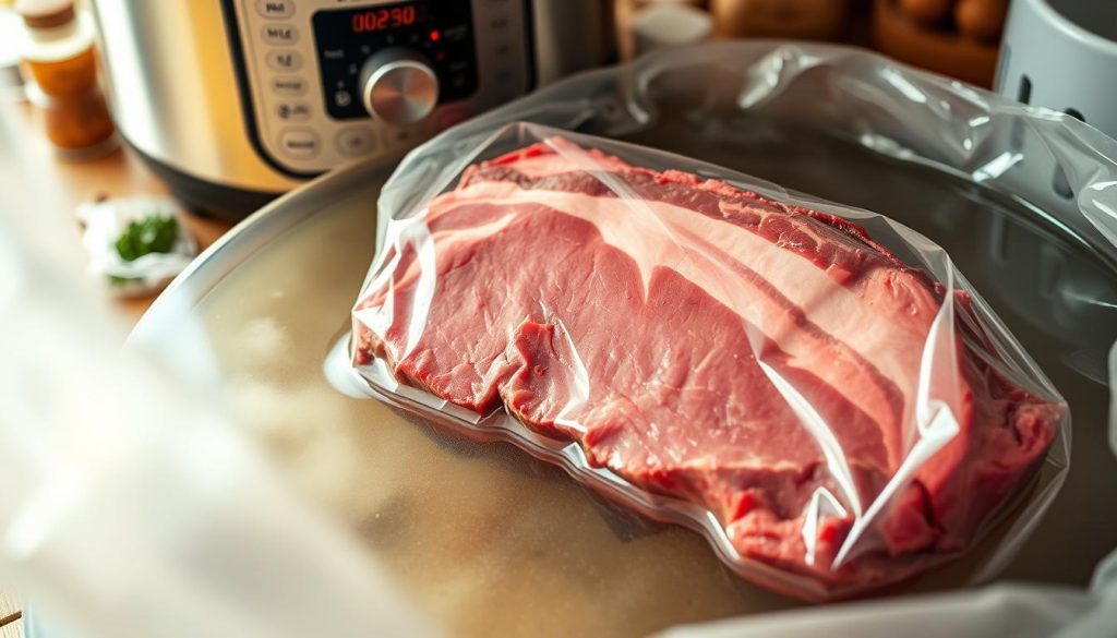 Sous Vide Prime Rib Cooking Process