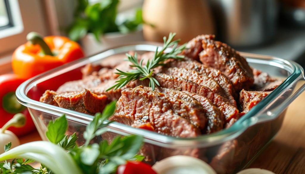 Storing Beef Rib Steak Leftovers