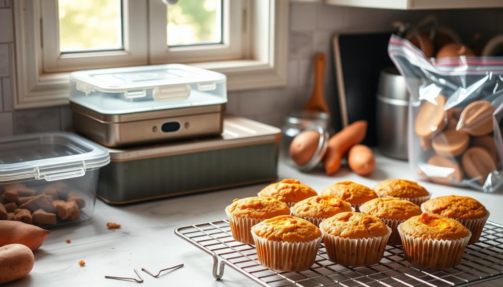 Sweet Potato Muffin Storage Tips