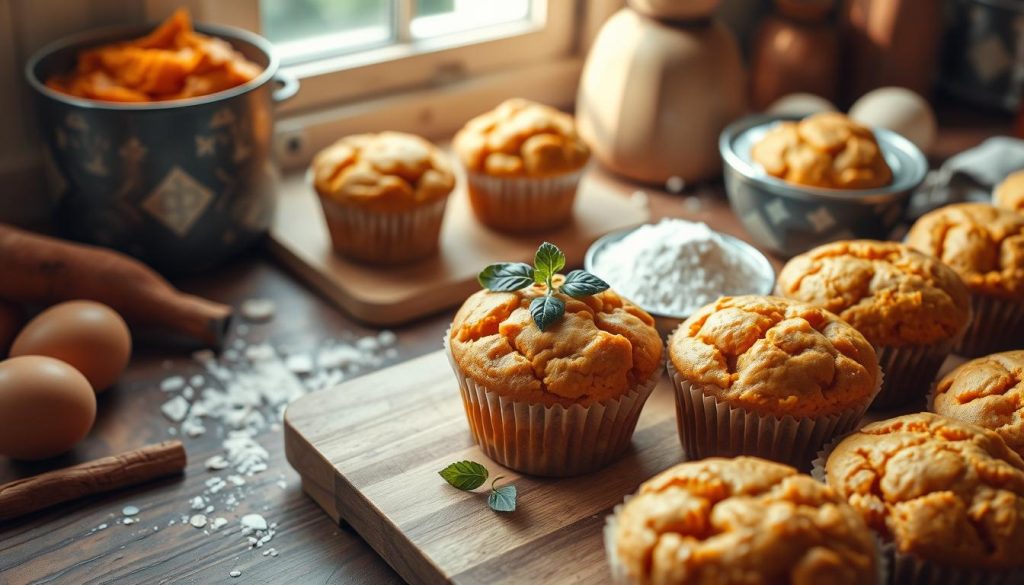 Sweet Potato Muffins Recipe Overview