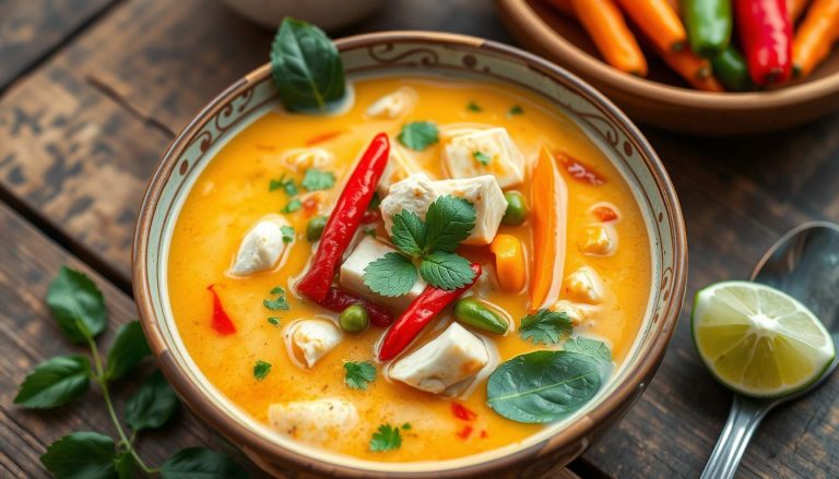 Thai Coconut Curry Soup