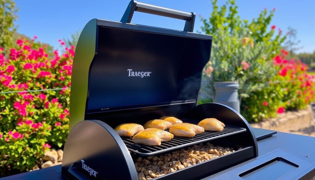 Traeger Grill Setup for Chicken Thighs