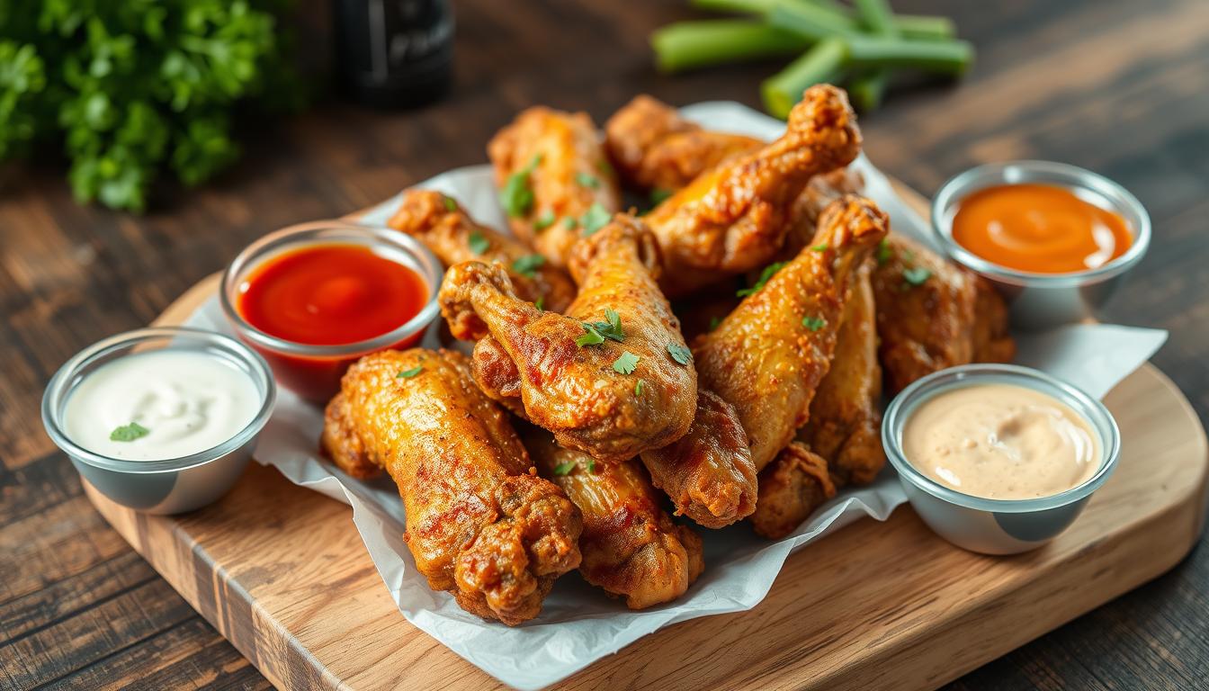 air fry frozen chicken wings recipe