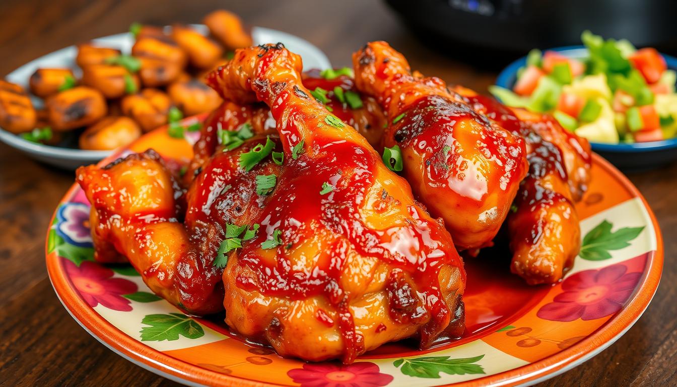 air fryer barbecue chicken recipe