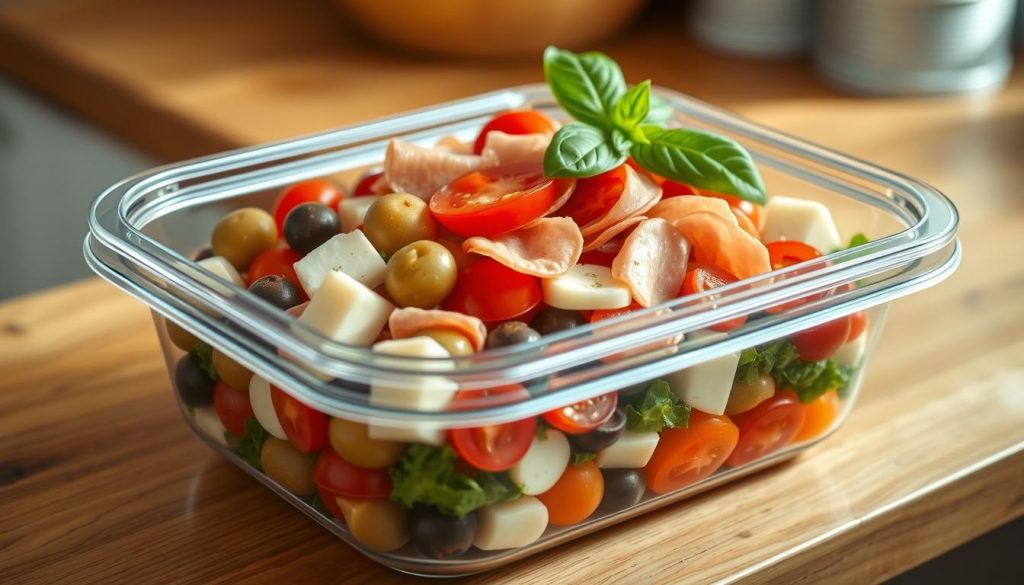 antipasto salad storage