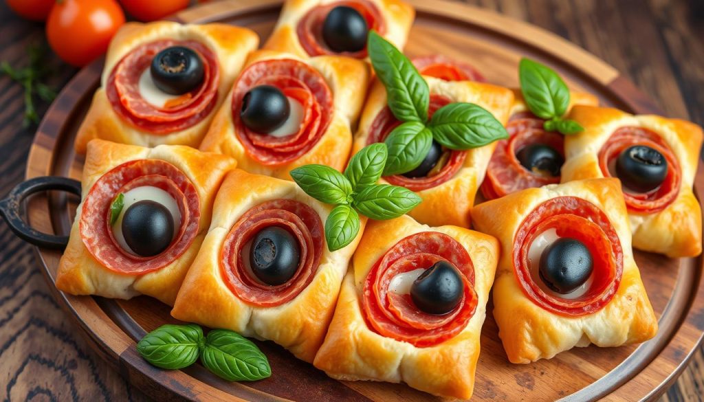 antipasto squares with crescent rolls