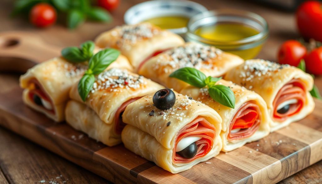 antipasto squares with crescent rolls